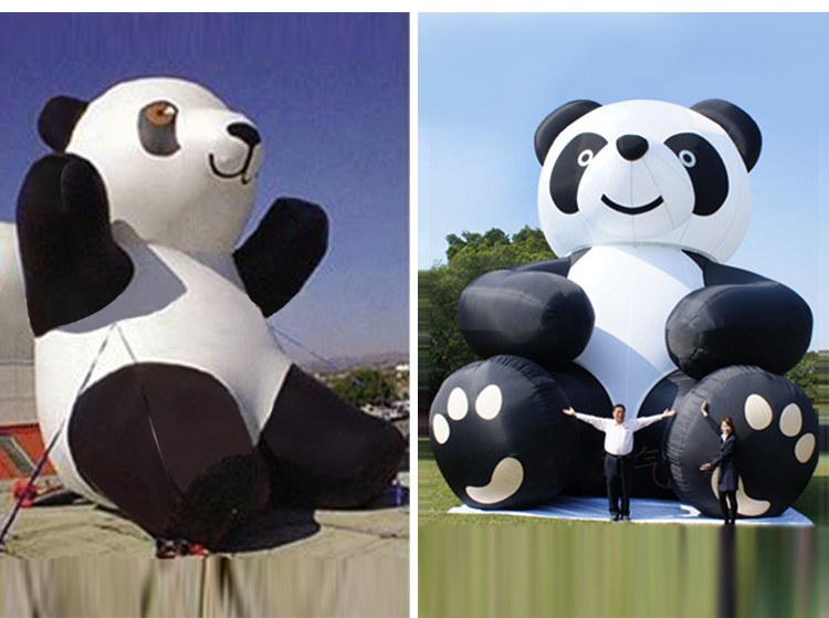 大竹熊猫活动卡通气模